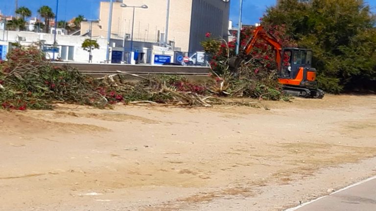 poda salvaje aparcamientos ps